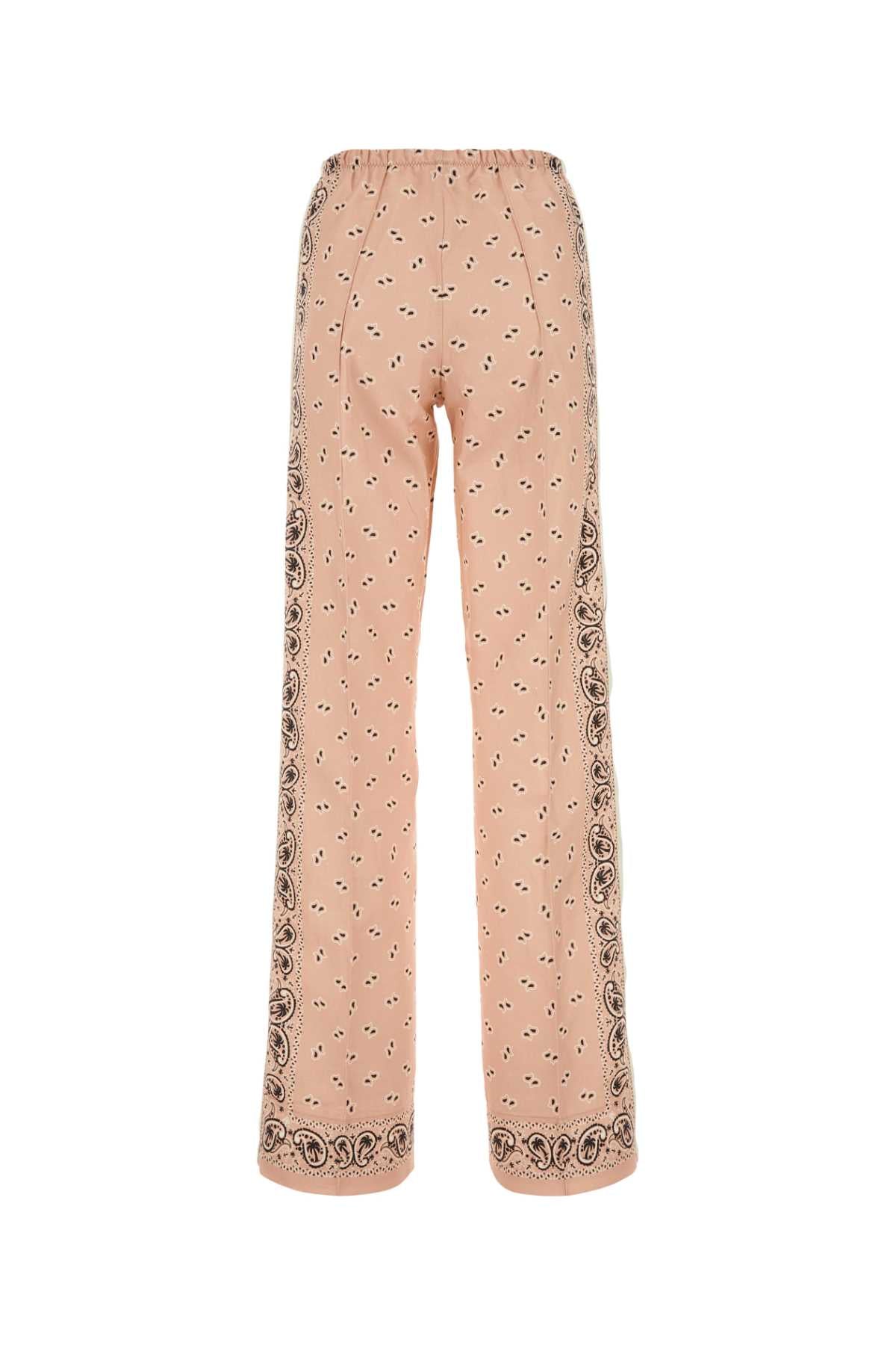 PALM ANGELS PANTALONI For Women Exterior: 55% Linen 45% Cotton