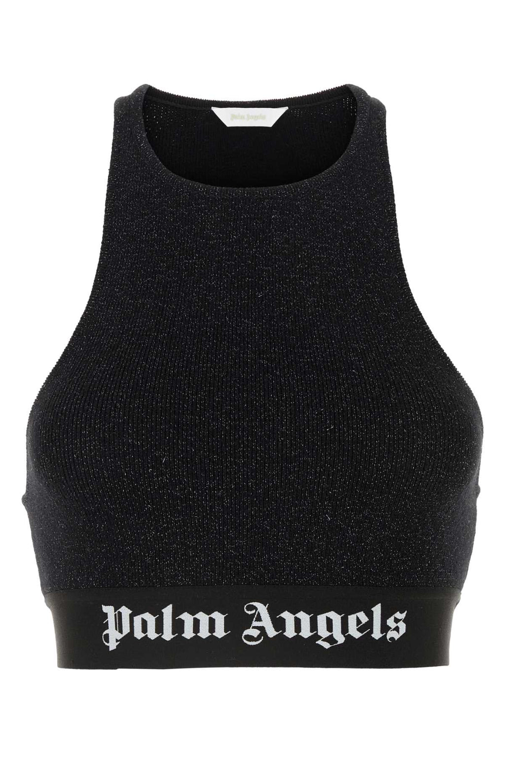 PALM ANGELS MAGLIA For Women Exterior: 37% Viscose 25% Wool 20% Nylon 9% Polyester 5% Metal 4% Cashmere