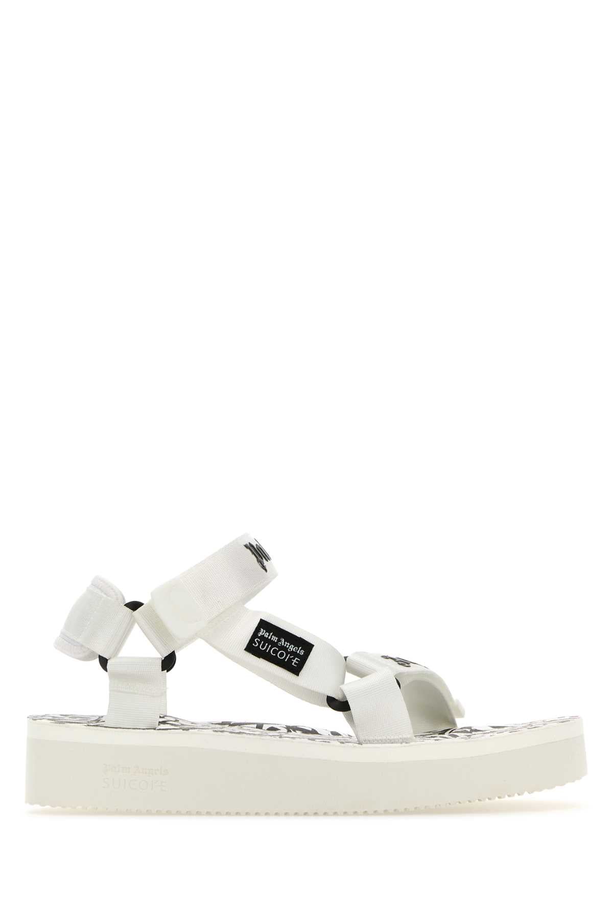 PALM ANGELS SNEAKERS For Women Exterior: 100% Fabric Interior: 100% Rubber Sole: Rubber