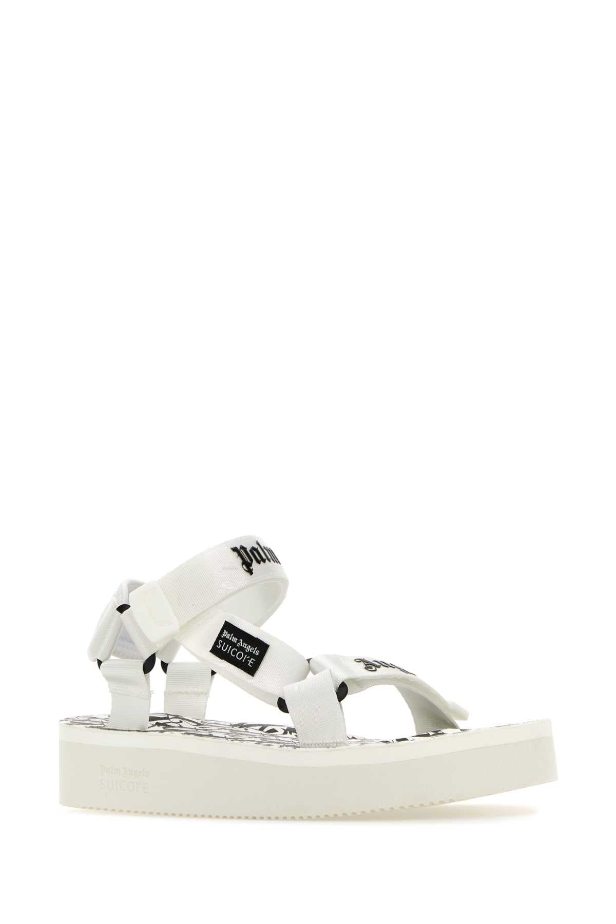 PALM ANGELS SNEAKERS For Women Exterior: 100% Fabric Interior: 100% Rubber Sole: Rubber