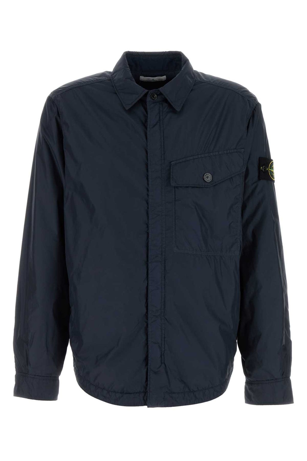 STONE ISLAND JACKET For Men Exterior: 100% Nylon Lining: 100% Nylon Padding: 100% Polyester