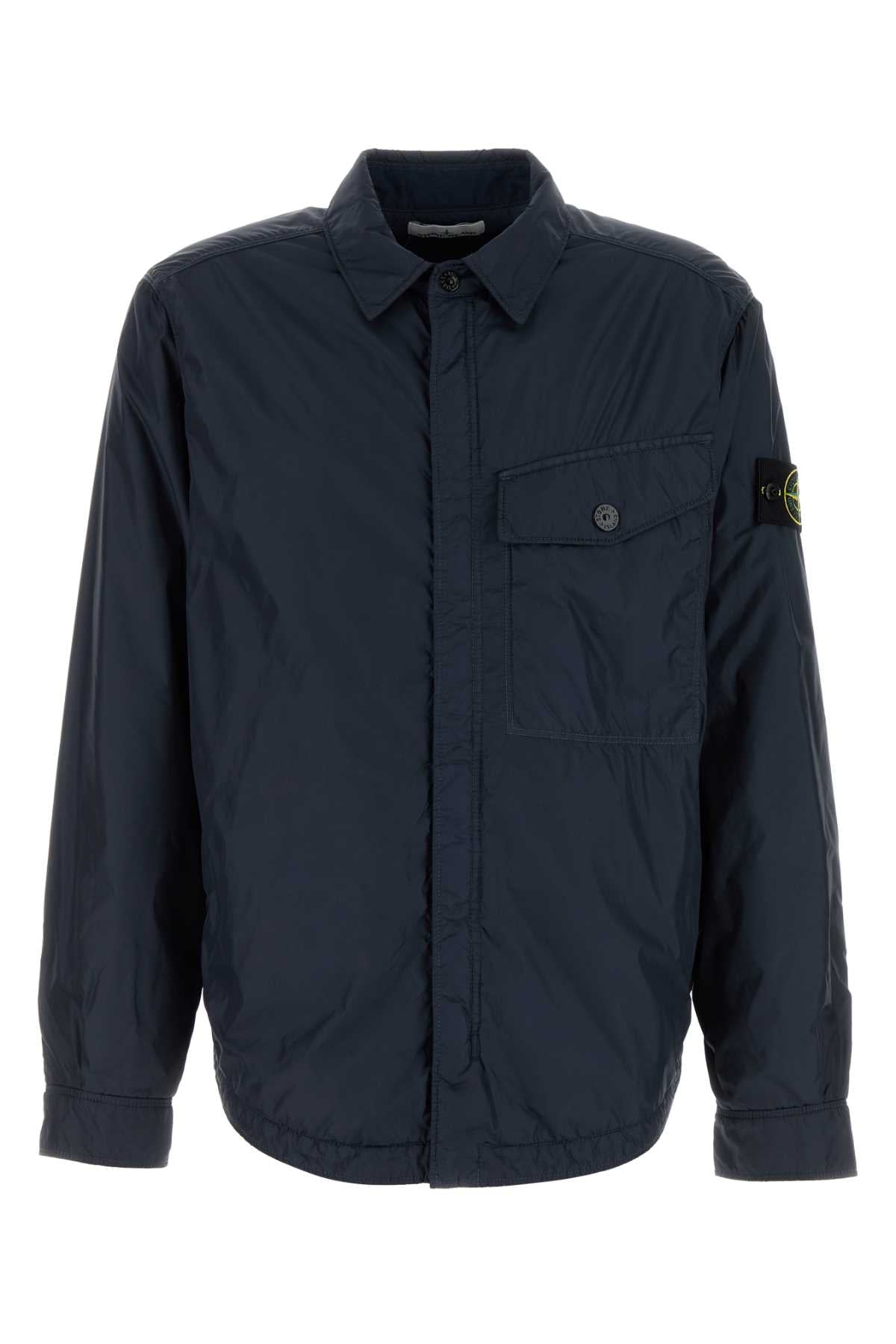 STONE ISLAND JACKET For Men Exterior: 100% Nylon Lining: 100% Nylon Padding: 100% Polyester