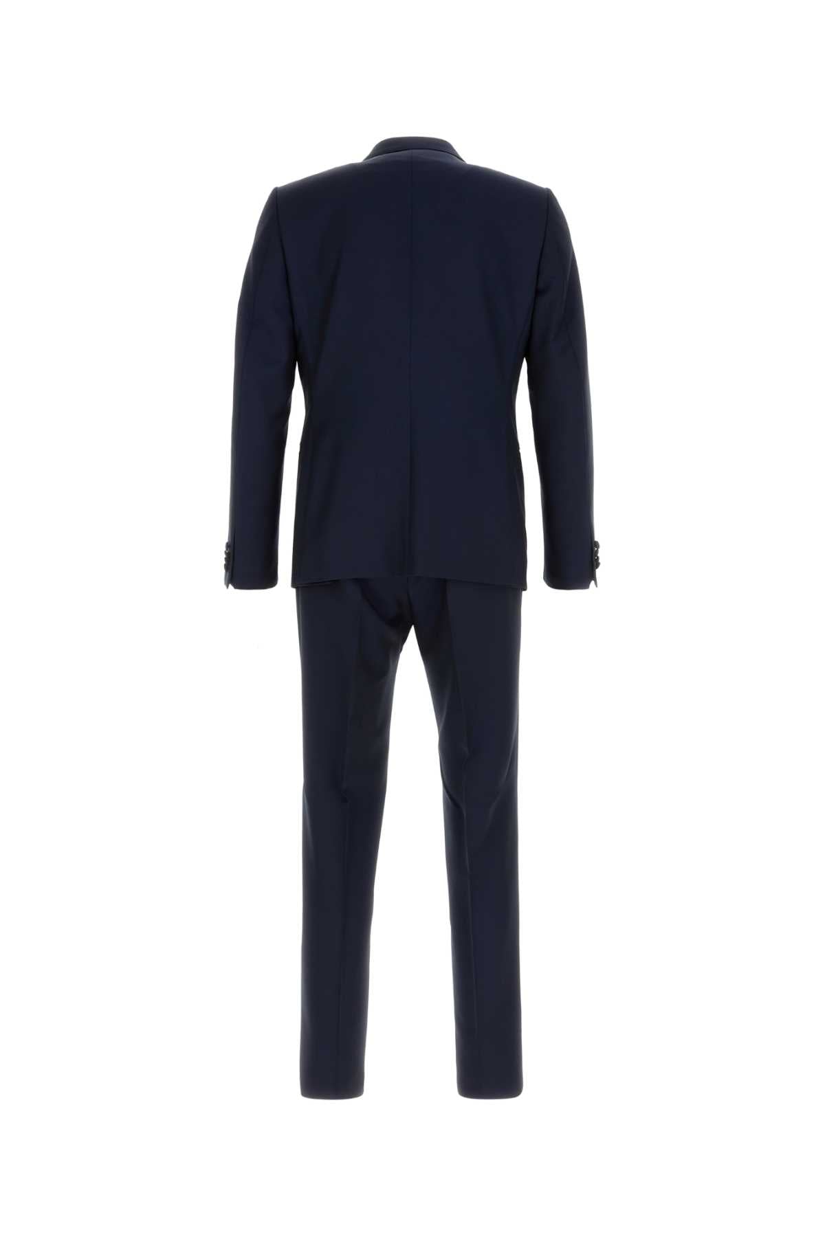 ZEGNA WOOL AND MOHAIR TUXEDO For Men Exterior: 84% Wool 16% Mohair Lining: 100% Viscose