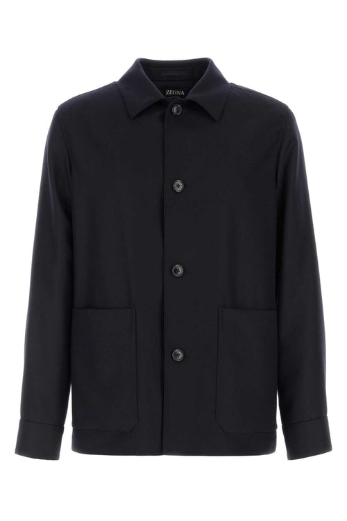 ZEGNA BLUE NAVY UNITO For Men 100% WOOL