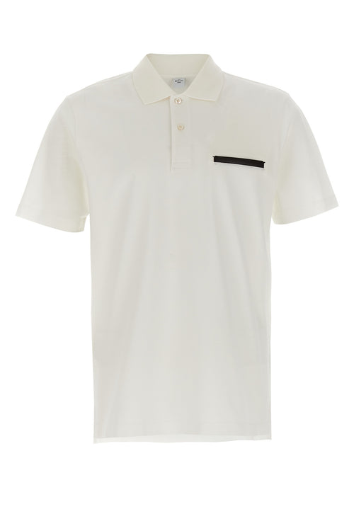 BERLUTI 'Leather Tab' polo shirt For Men 100% cotton