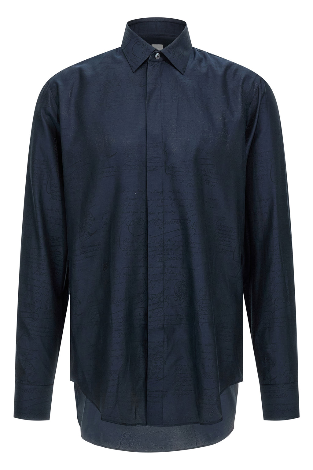 BERLUTI 'Scritto' shirt For Men 53% silk, 47% cotton
