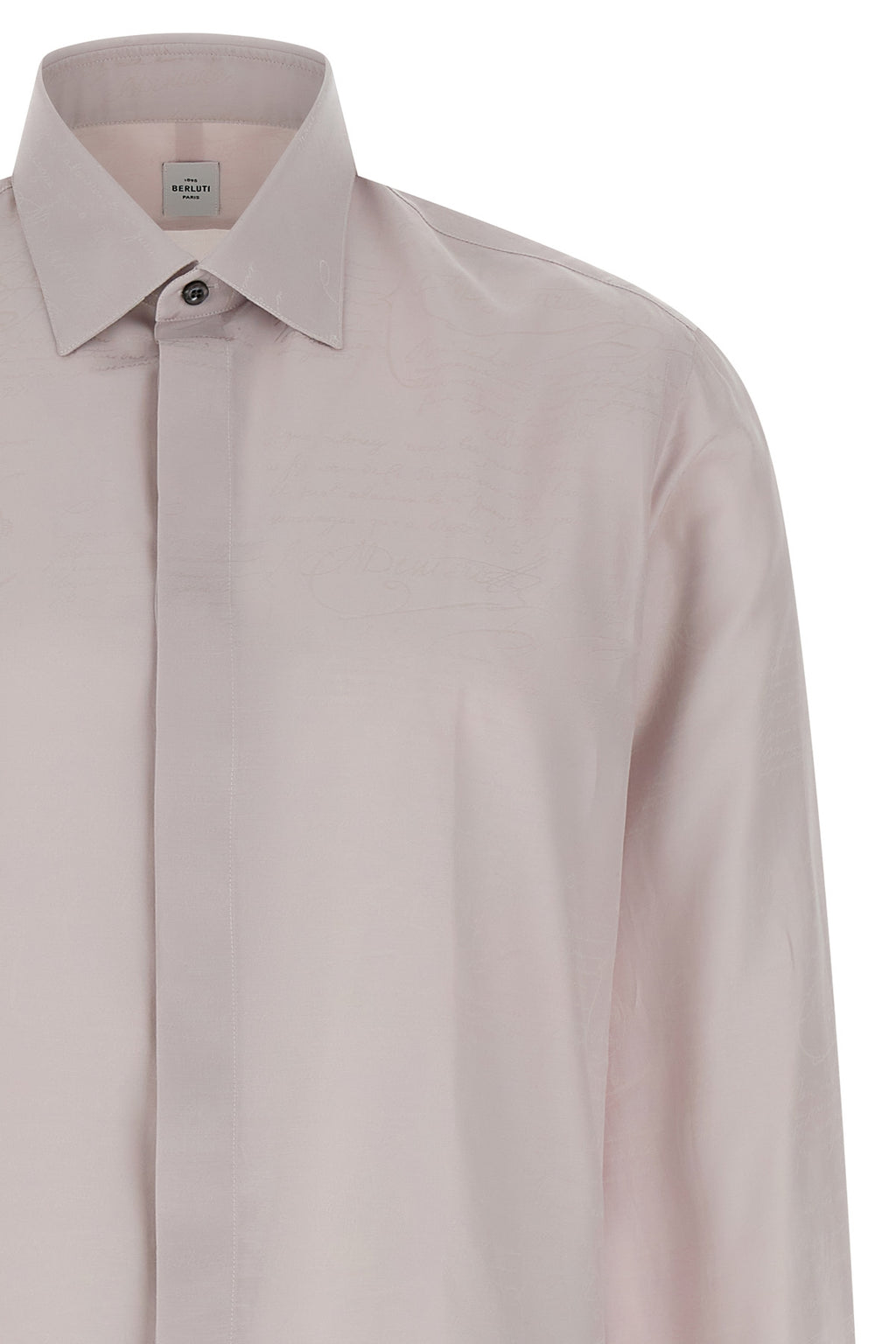 BERLUTI 'Andy Scritto' shirt For Men 53% silk, 47% cotton
