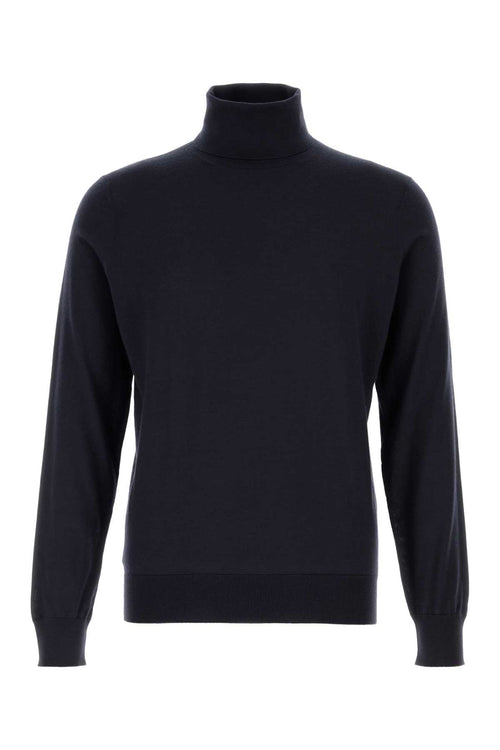 ZEGNA BLUE NAVY UNITO For Men Exterior: 70% Cashmere 30% Silk