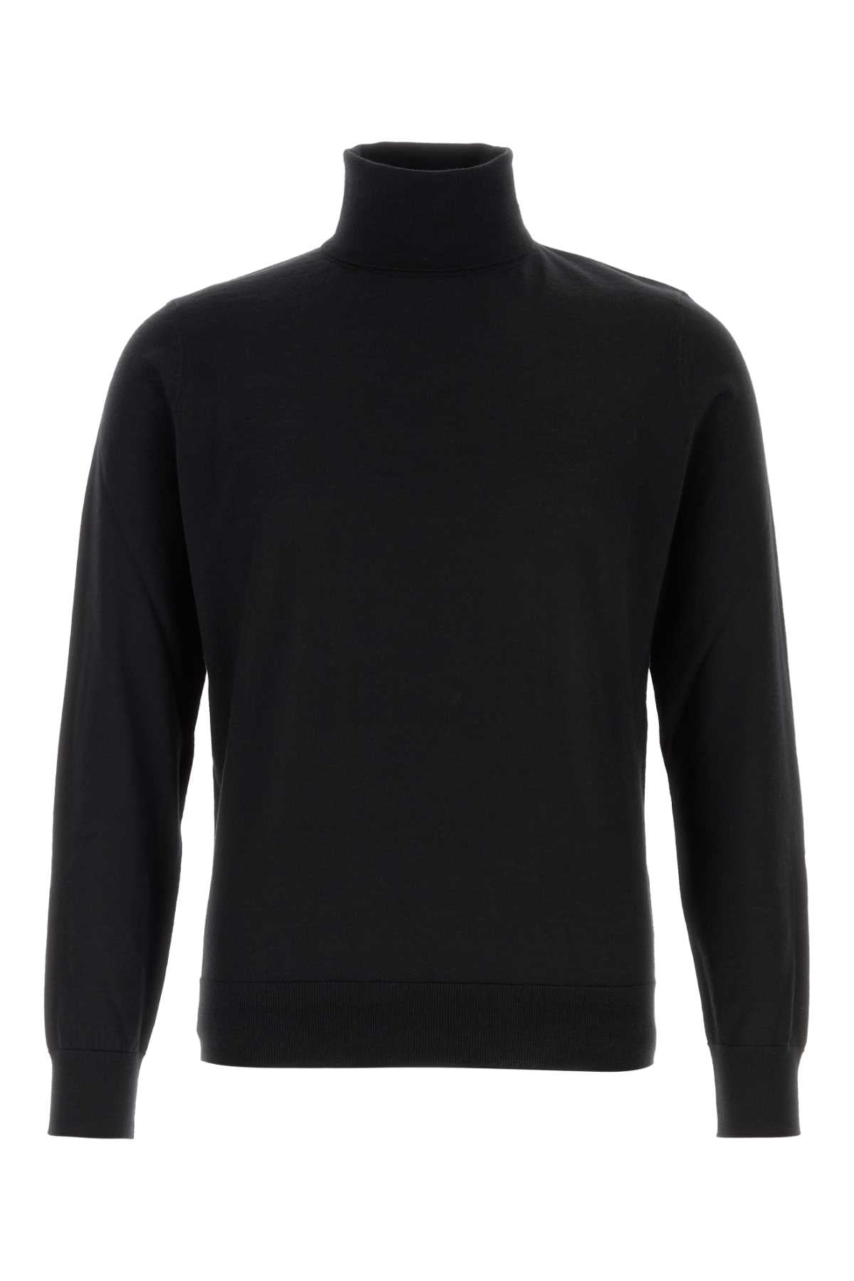 ZEGNA TURTLENECK SWEATER For Men Exterior: 70% Cashmere 30% Silk