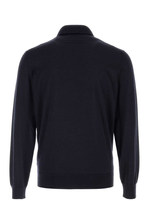ZEGNA BLUE NAVY UNITO For Men Exterior: 70% Cashmere 30% Silk