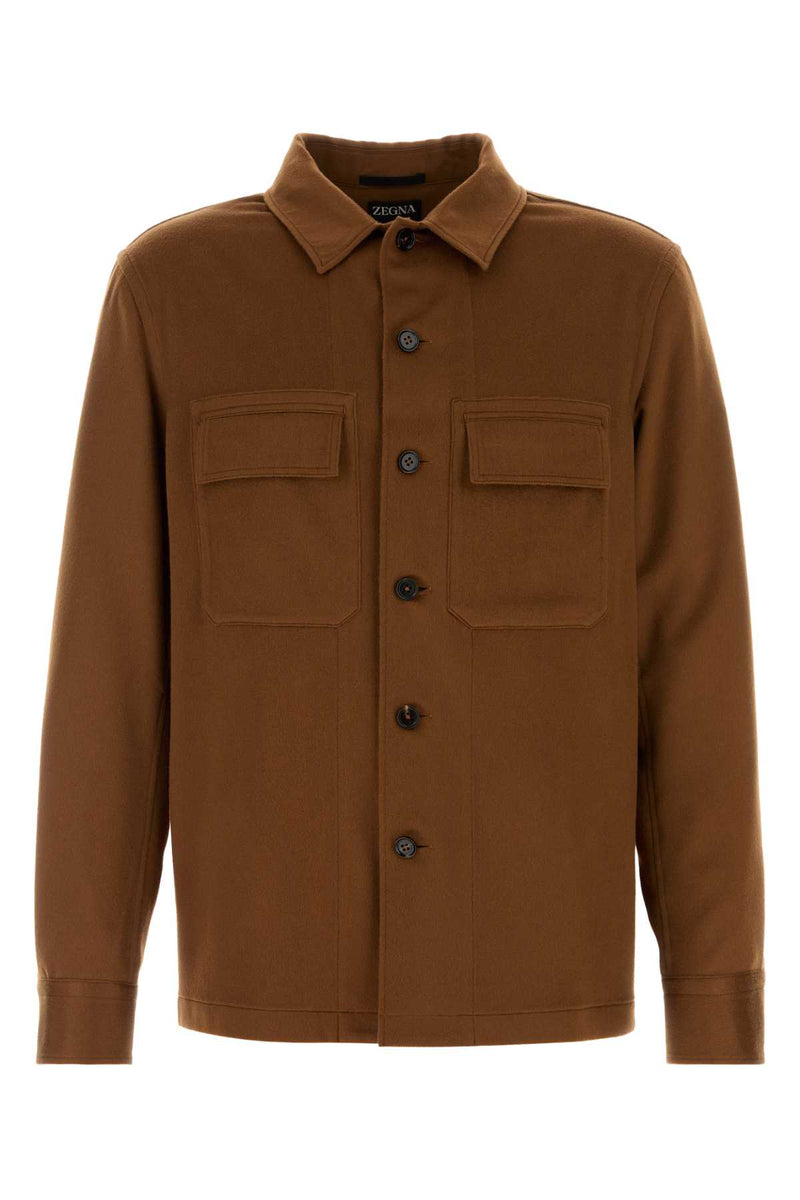 ZEGNA MARRONE SCURO UNITO For Men 
