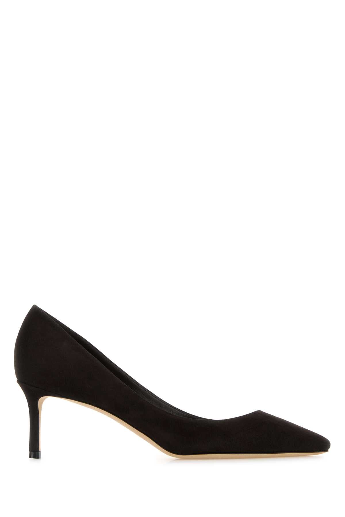 JIMMY CHOO ROMY 60 For Women Exterior: 100% Suede Interior: 100% Leather Sole: Leather