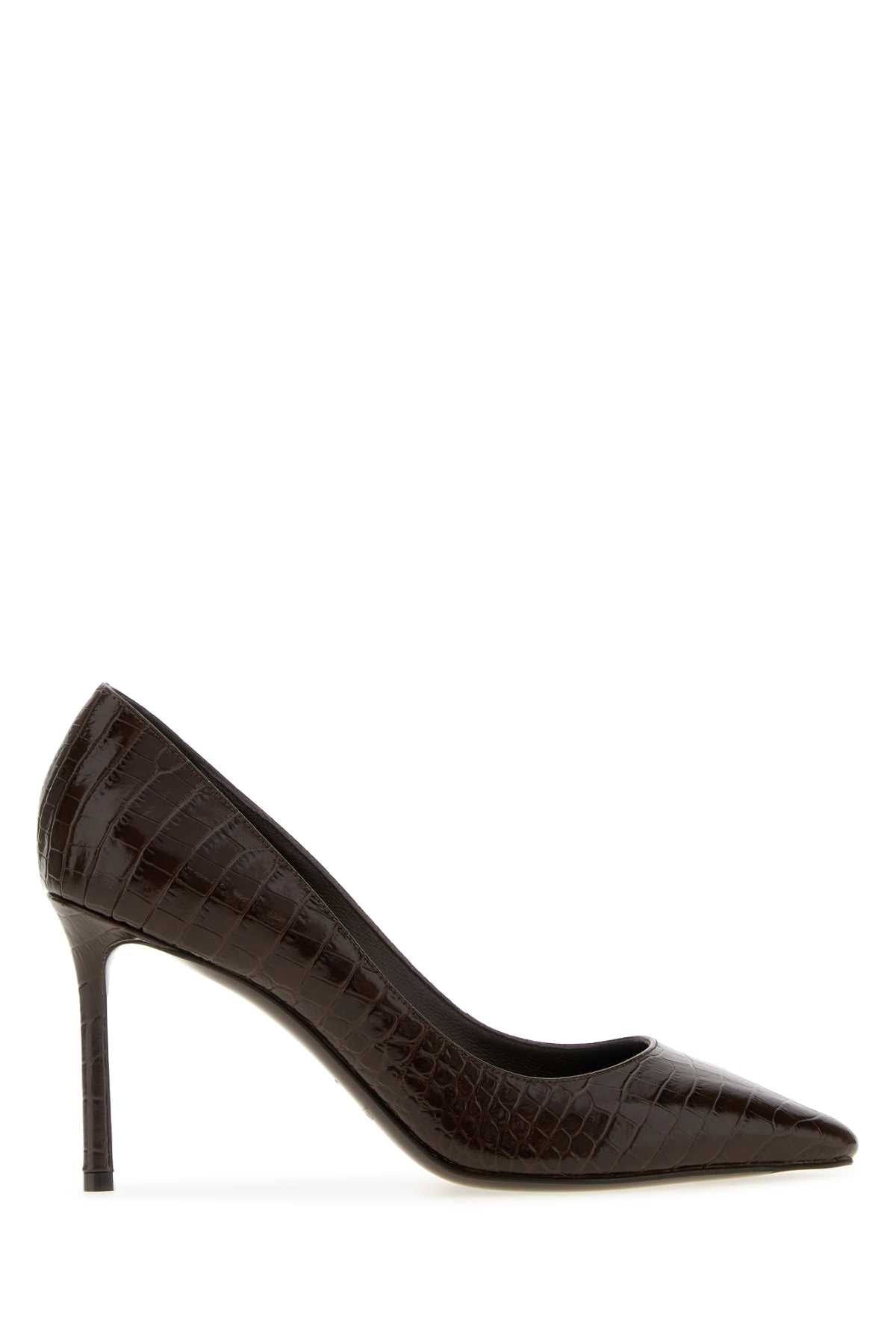 JIMMY CHOO ROMY 85 For Women Exterior: 100% Leather Interior: 100% Leather Sole: Leather and Rubber
