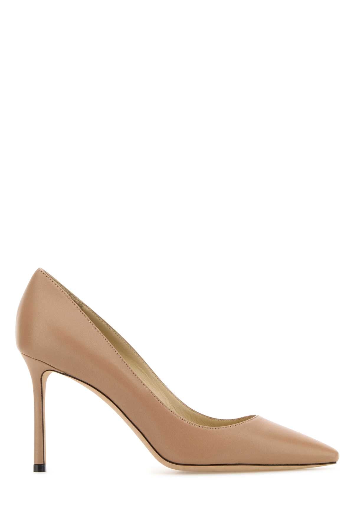 JIMMY CHOO ROMY 85 For Women Exterior: 100% Leather Interior: 100% Leather Sole: Leather