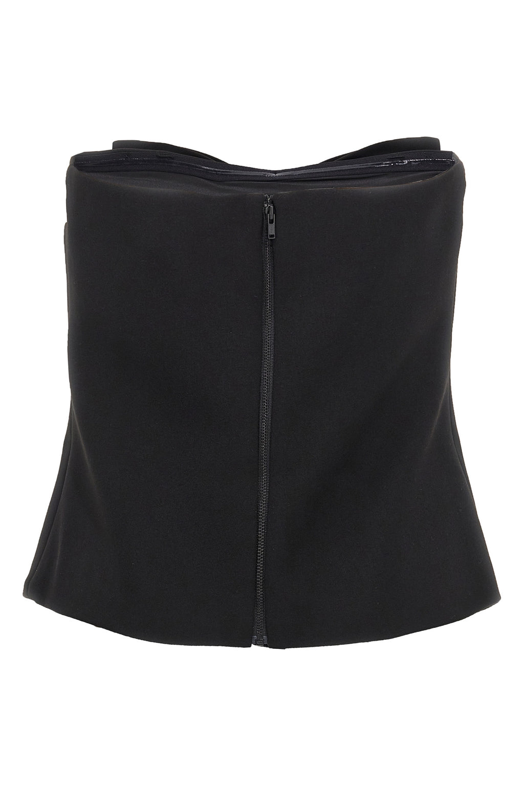 SELF PORTRAIT 'Black Crepe Bandeau' top For Women 100% polyester