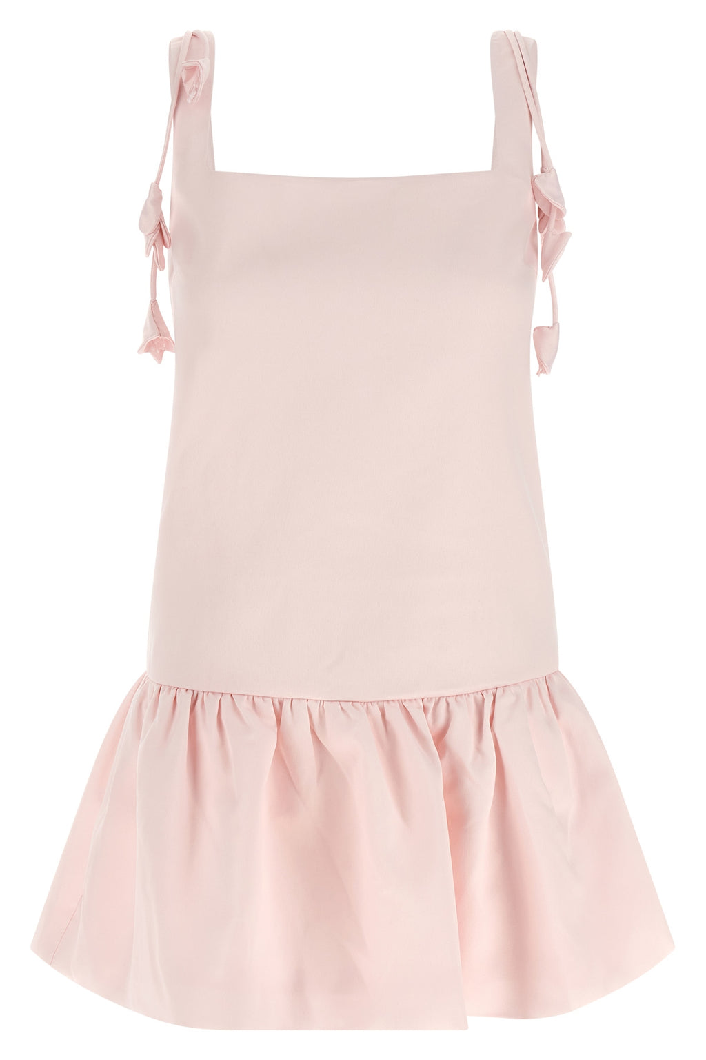 SELF PORTRAIT 'Pink Flower Taffetà' dress For Women 100% polyester
