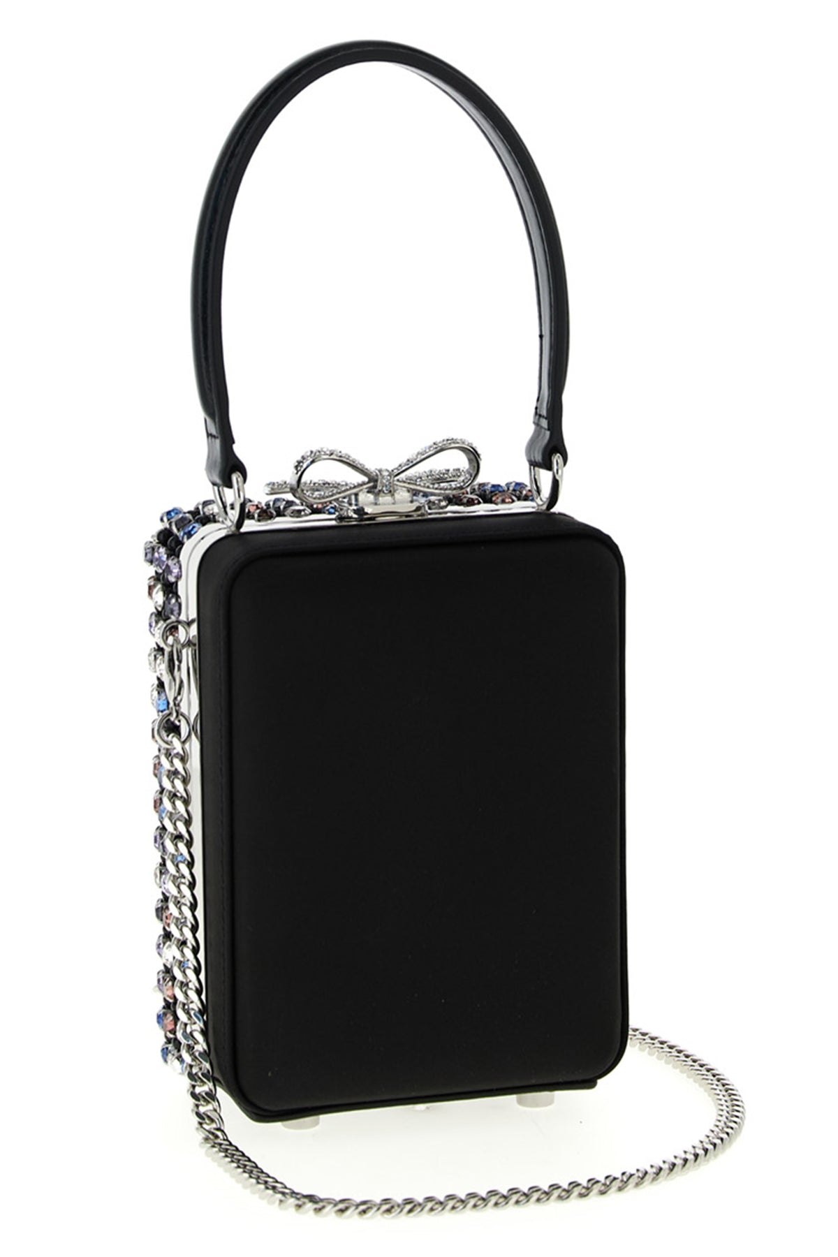 SELF PORTRAIT 'Multi Crystal Chainmail' handbag For Women 97% polyester 3% elastane