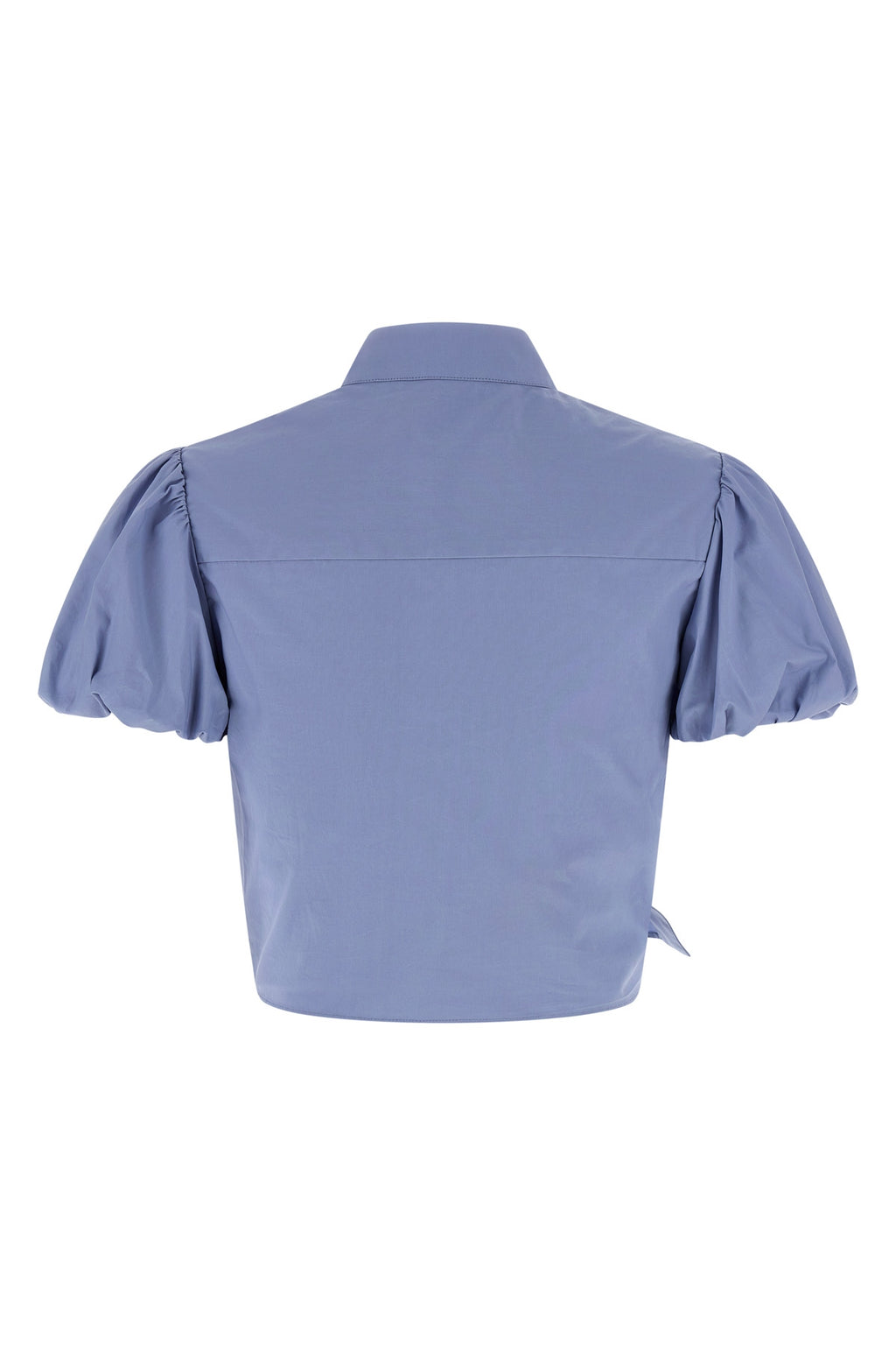 SELF PORTRAIT 'Blue Cotton Tie Side' top For Women 100% cotton