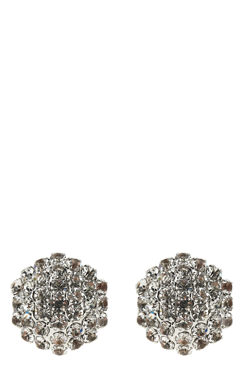 SELF PORTRAIT 'Crystal Flower' earrings For Women 55% brass 43% glass 2% st