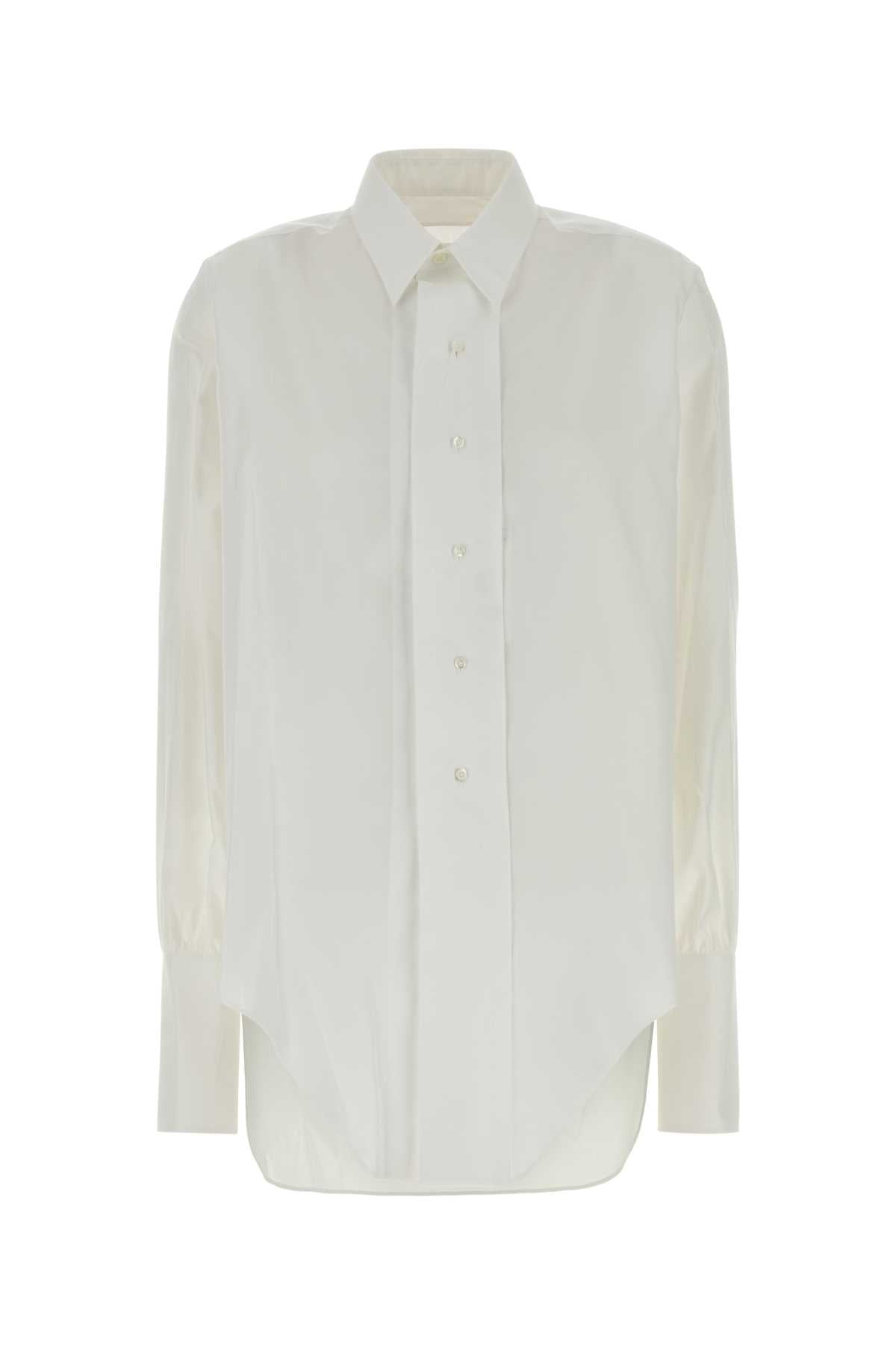 MAISON MARGIELA Long-sleeved Shirt For Women Exterior: 100% Cotton