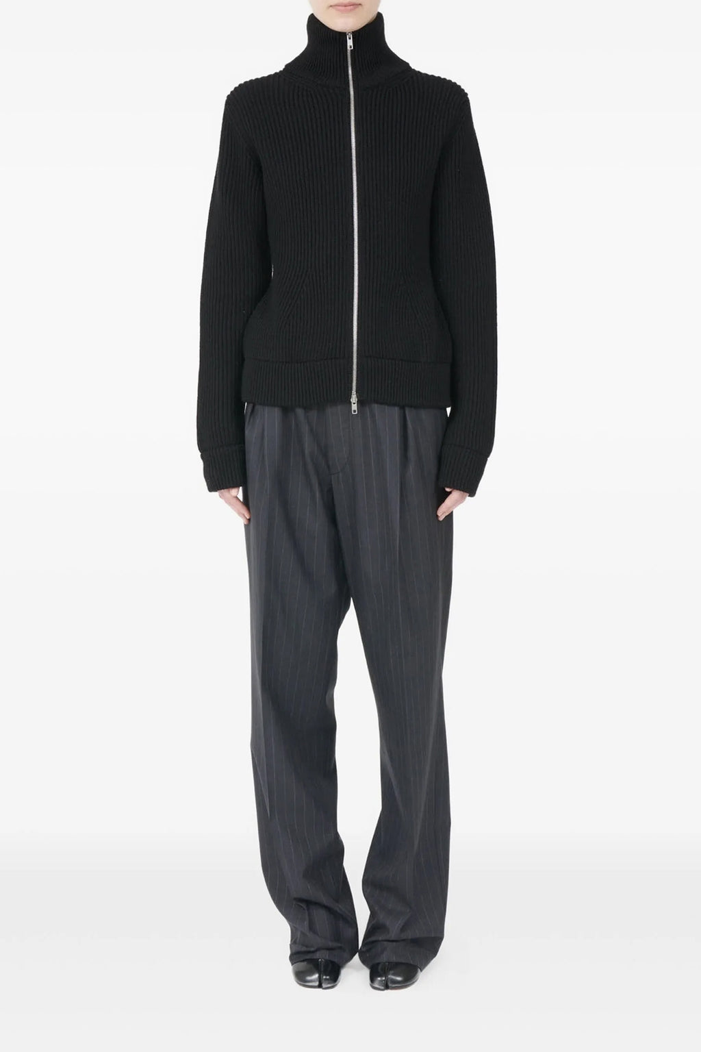MAISON MARGIELA 'Four stitches' cardigan For Women 100% virgin wool