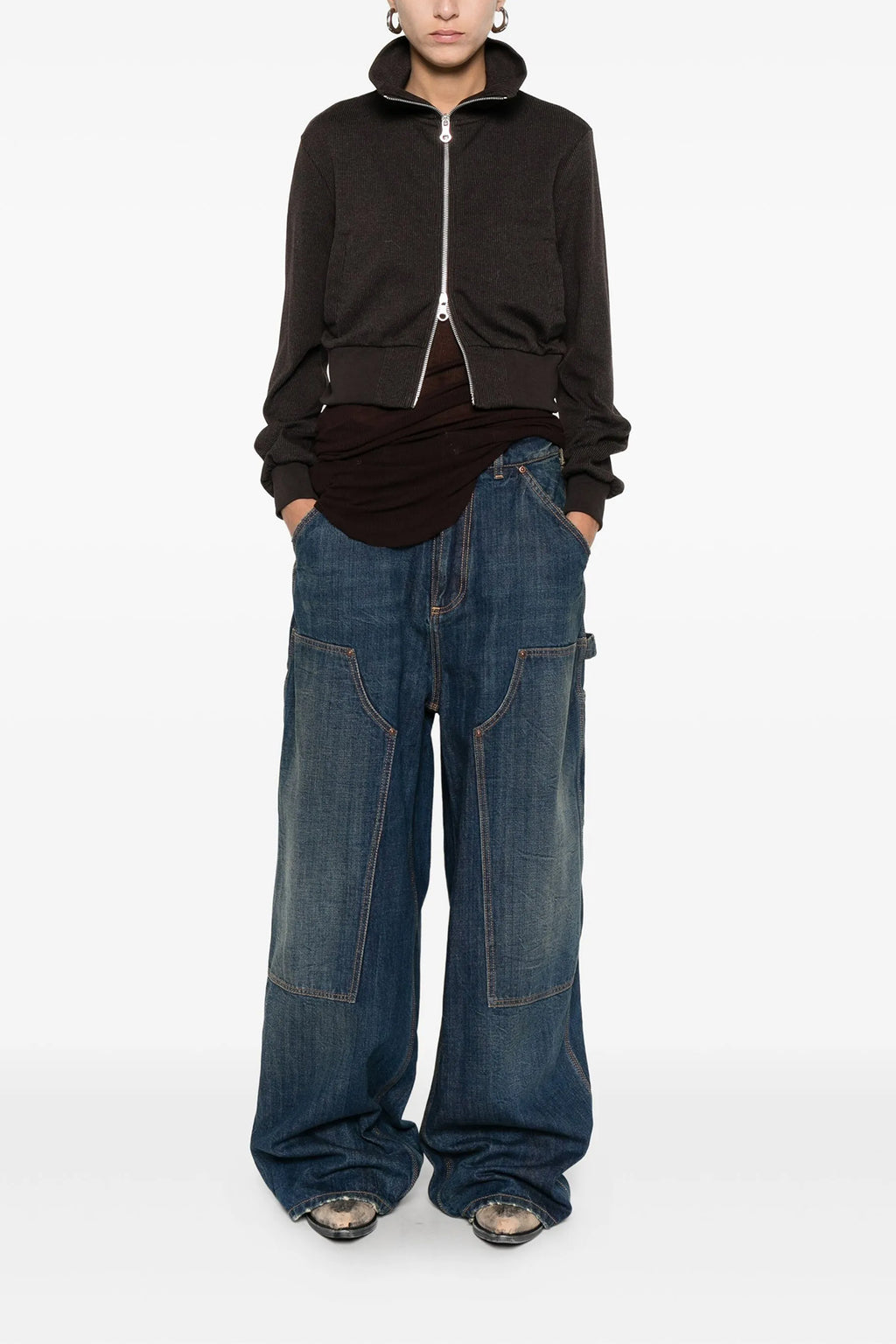 MAISON MARGIELA Workwear jeans For Women 100% cotton