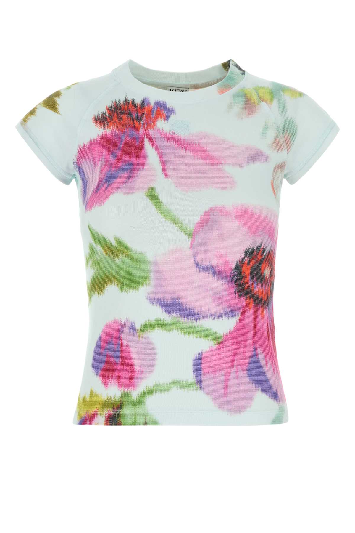 LOEWE SMALL FIT T-SHIRT For Women Exterior: 76% Cotton 24% Viscose