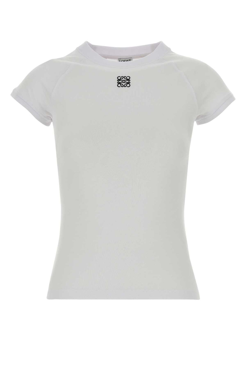 LOEWE SMALL FIT T-SHIRT For Women Exterior: 59% Cotton 37% Viscose 4% Elastane