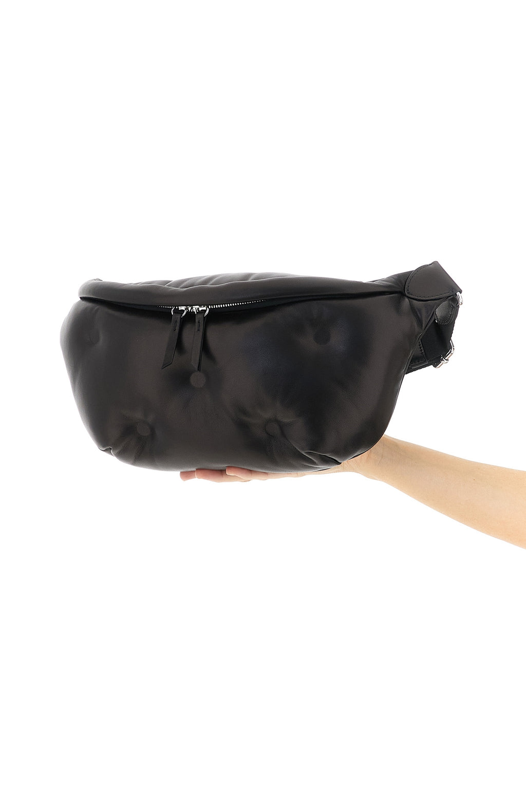 MAISON MARGIELA 'Glam Slam' fanny pack For Men 100% sheepskin leather (Ovis Aries)