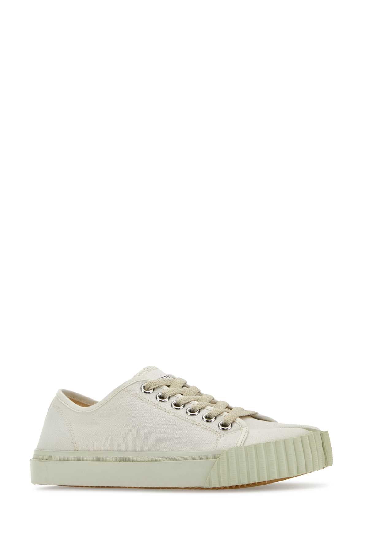 MAISON MARGIELA TABI SNEAKERS LOW For Women Tomaia: 100% Cotone - Fodera: 100% Cotone - Interno: 100% Pelle Caprina - Suola: 100% Gomma