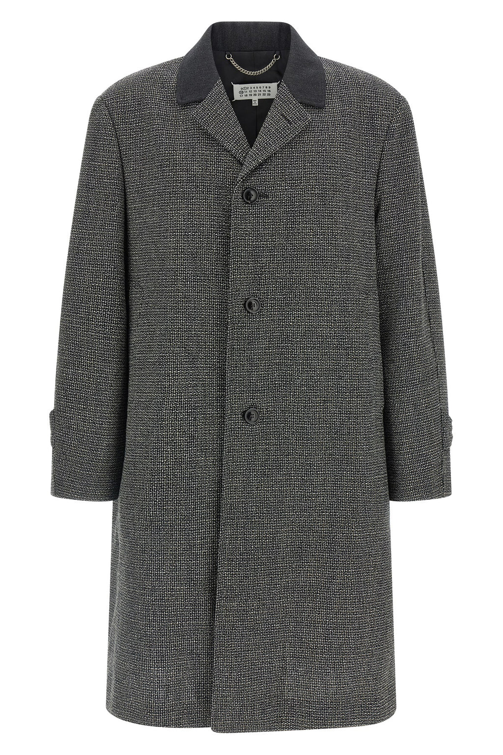 MAISON MARGIELA Single-breasted coat For Men 93%Virgin Wo 7%Pl