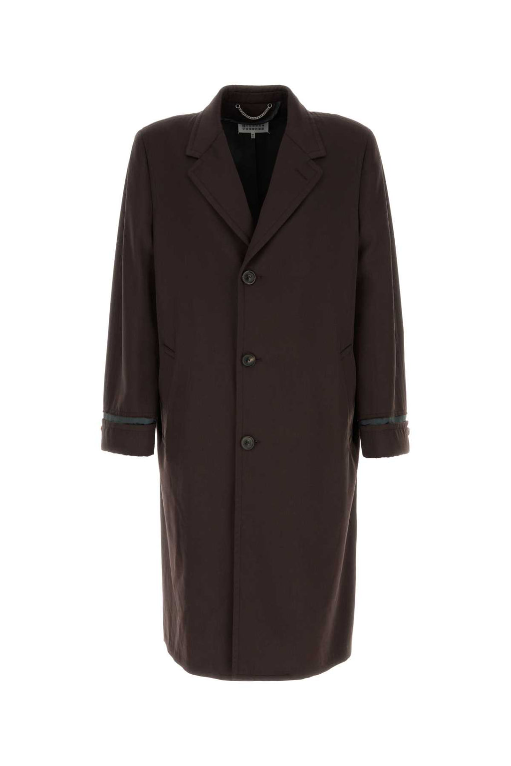 MAISON MARGIELA COAT For Men Tessuto Primario: 100% Lana Vergine - Fodera: 63% Acetato 37% Viscosa - Fodera: 63% Acetato - Fodera Tasche: 100% Cotone - Fodera: 37% Viscosa