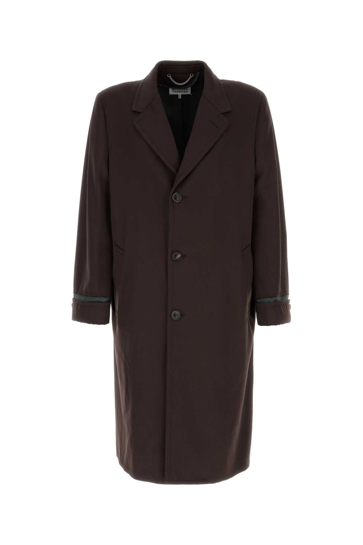 MAISON MARGIELA COAT For Men Tessuto Primario: 100% Lana Vergine - Fodera: 63% Acetato 37% Viscosa - Fodera: 63% Acetato - Fodera Tasche: 100% Cotone - Fodera: 37% Viscosa