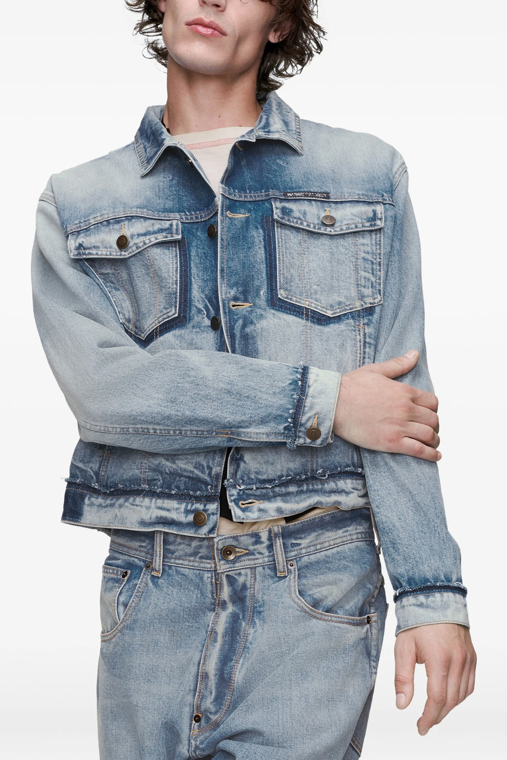 MAISON MARGIELA Denim jacket For Men 100% cotton