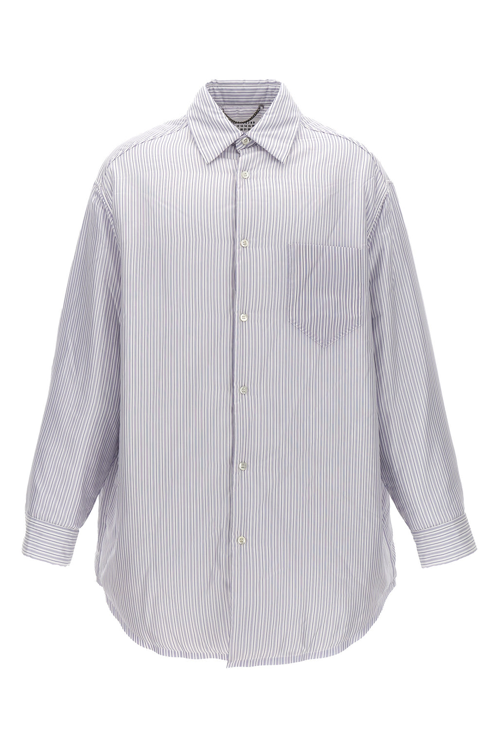 MAISON MARGIELA Striped shirt jacket For Men 100% cupro