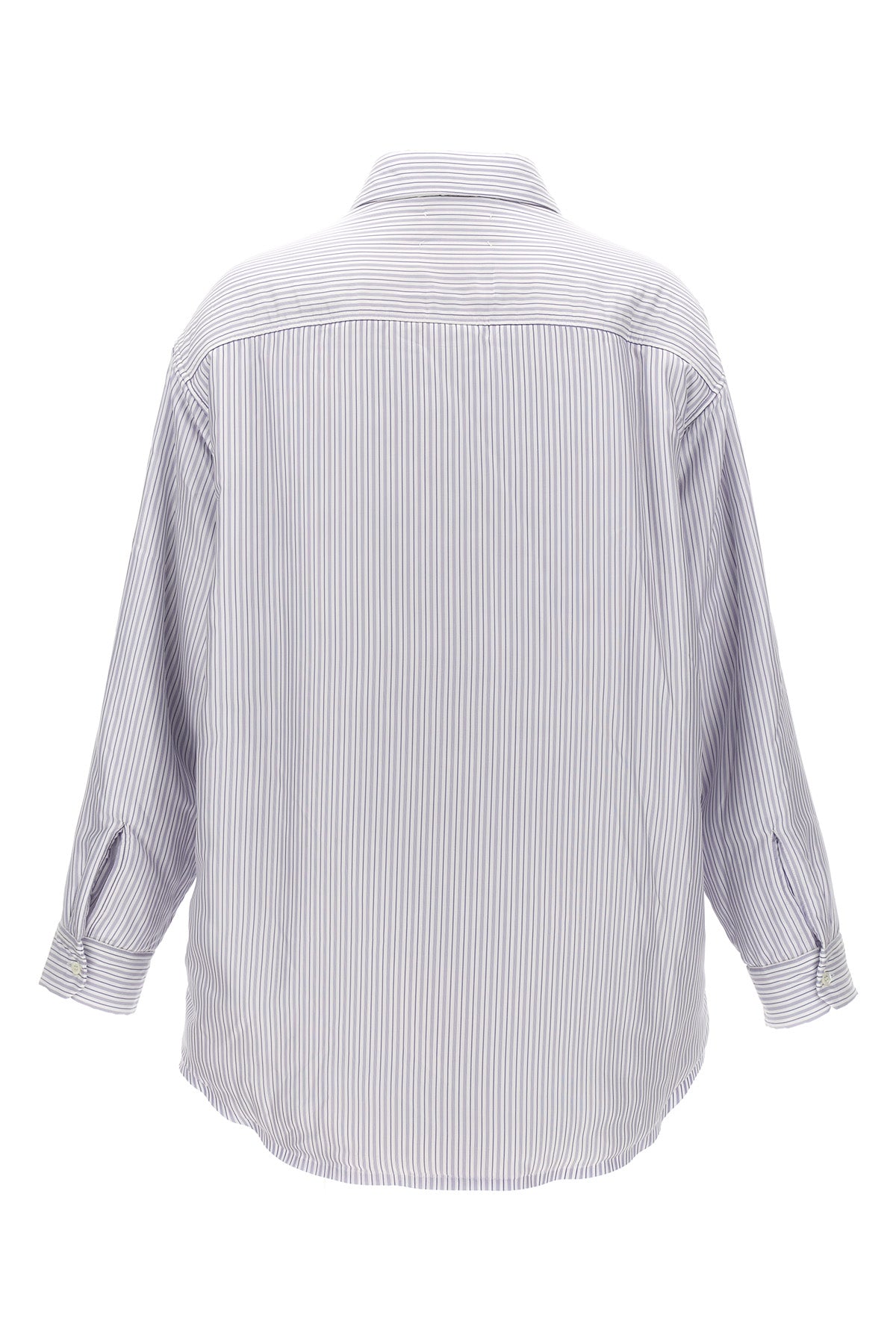 MAISON MARGIELA Striped shirt jacket For Men 100% cupro
