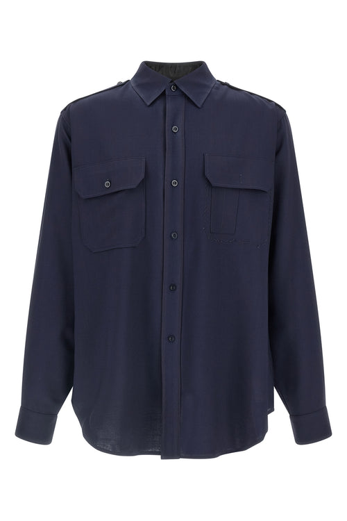 MAISON MARGIELA 'Pressed to Death' shirt For Men 100% wool