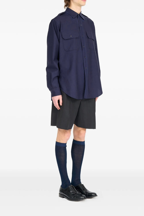 MAISON MARGIELA 'Pressed to Death' shirt For Men 100% wool