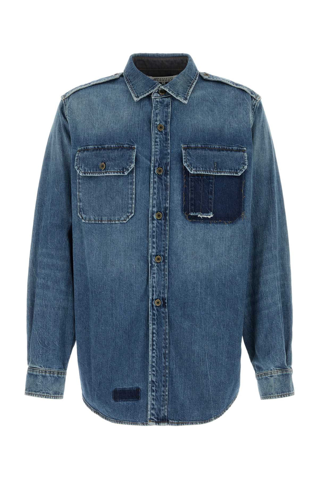 MAISON MARGIELA Long-sleeved Shirt For Men Tessuto Primario: 100% Cotone - Fodera: 65% Poliestere 35% Cotone