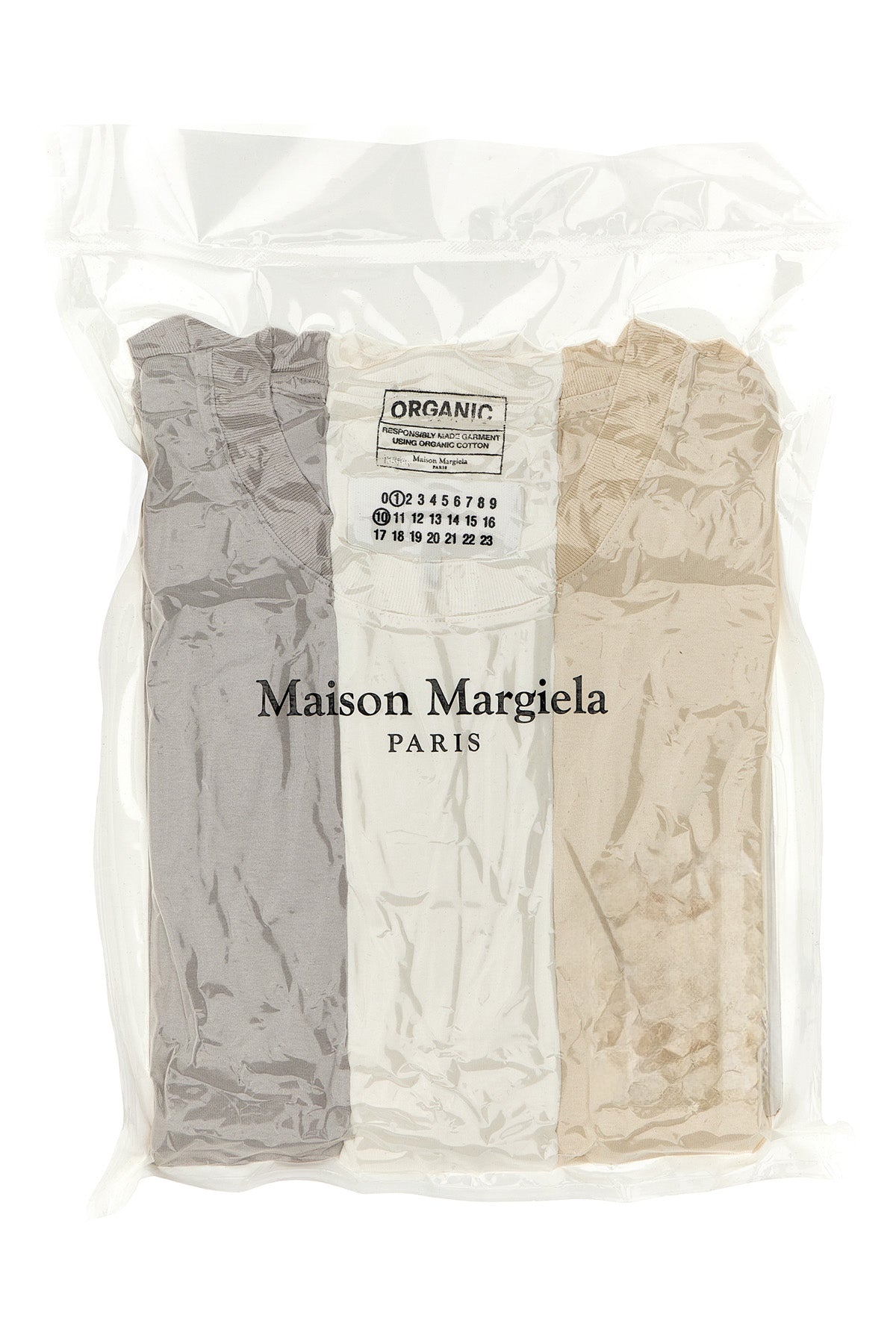 MAISON MARGIELA 3 pack t-shirts For Men 100% cotton