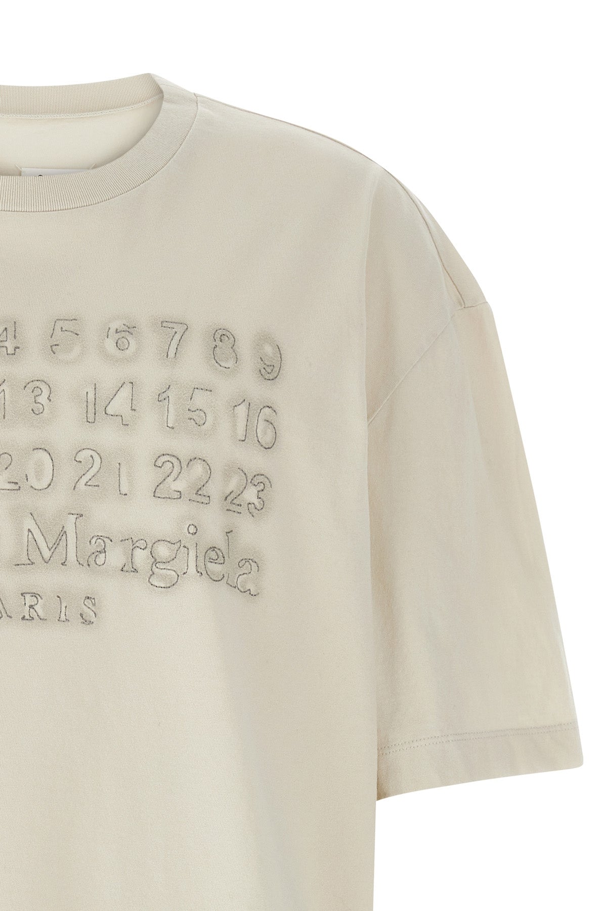 MAISON MARGIELA Logo T-shirt For Men 100% cotton