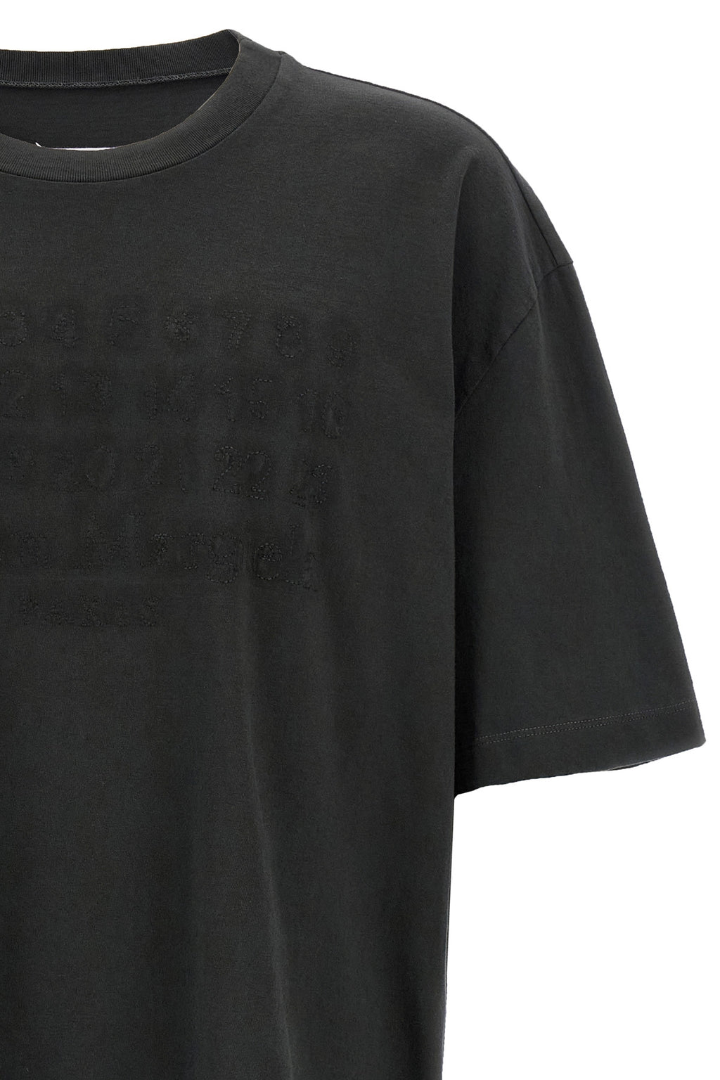MAISON MARGIELA Used 'Numeric signature MM6' T-shirt For Men 100% cotton