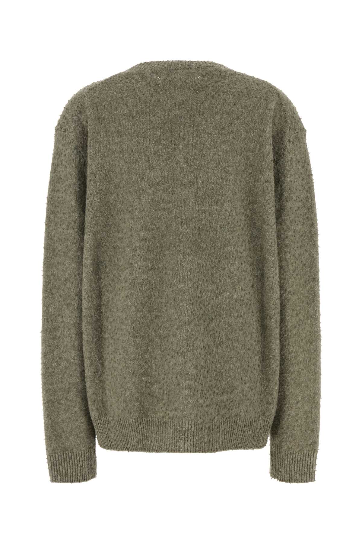 MAISON MARGIELA V-neck For Women Exterior: 55% Wool 45% Cotton