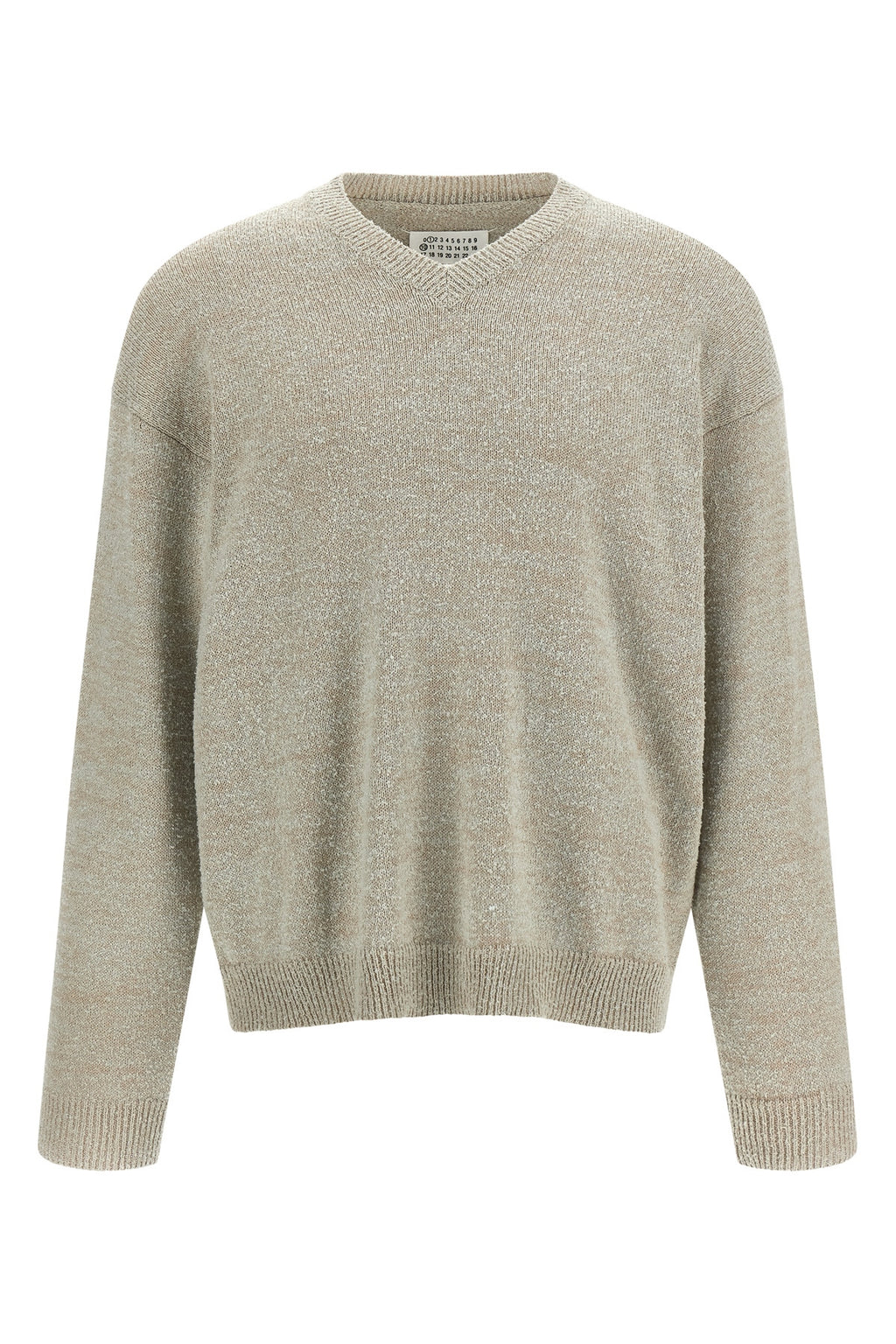 MAISON MARGIELA Bouclé sweater For Men 84% cotton 9% wool 6% polyamide 1% elastane