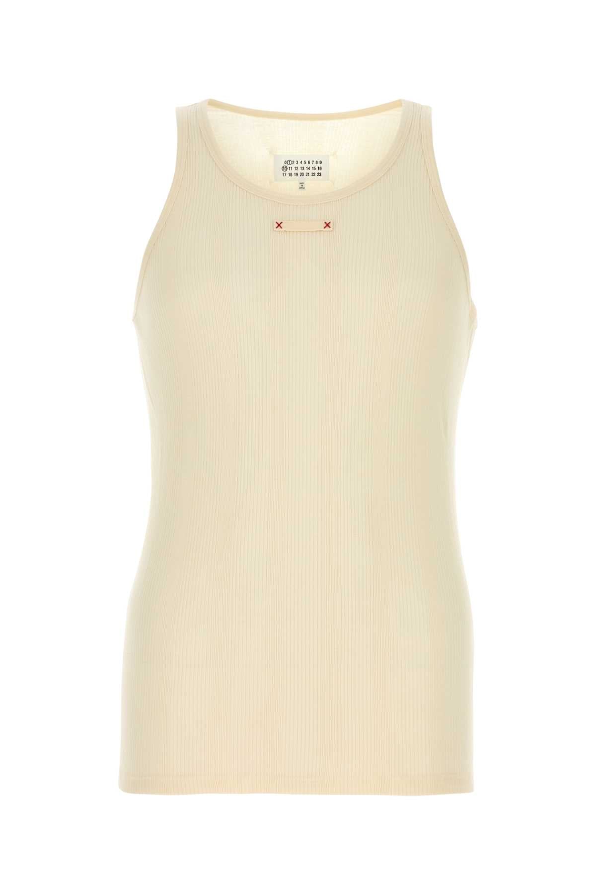 MAISON MARGIELA TANK TOP For Men Exterior: 60% Cotton 40% Lyocell