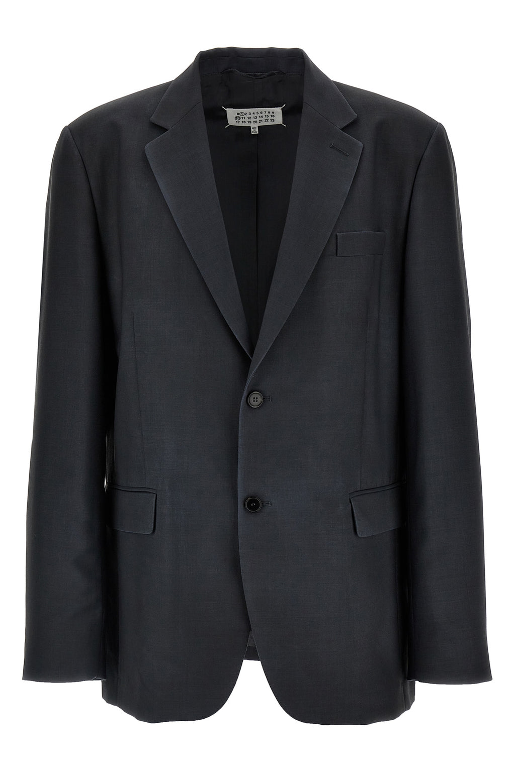 MAISON MARGIELA Single-breasted mohair blazer For Men 60% mohair 40% wool