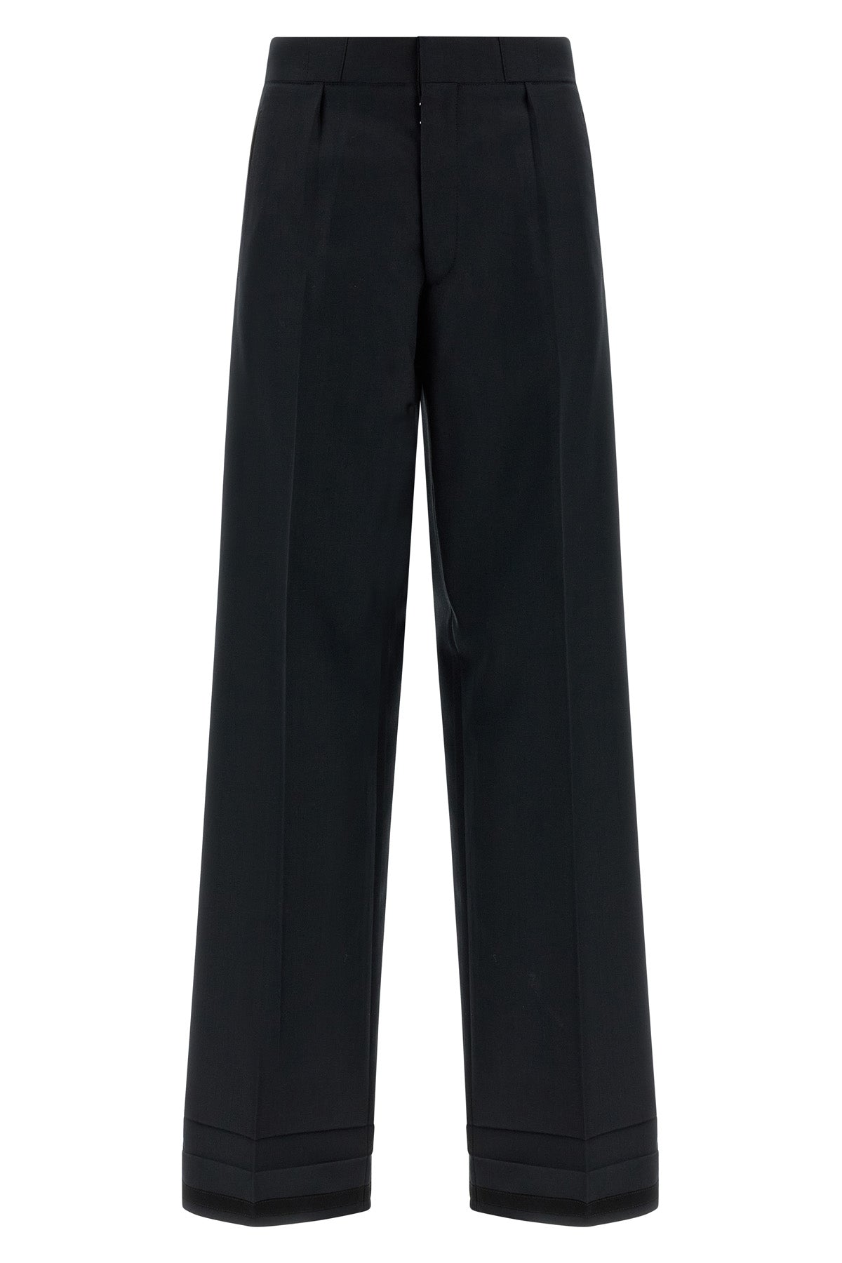 MAISON MARGIELA Herringbone trousers For Women 50% wool 50% polyester