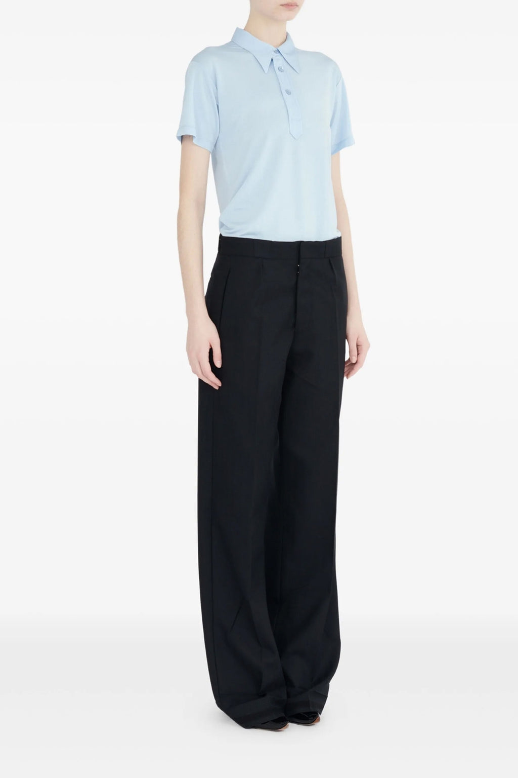 MAISON MARGIELA Herringbone trousers For Women 50% wool 50% polyester