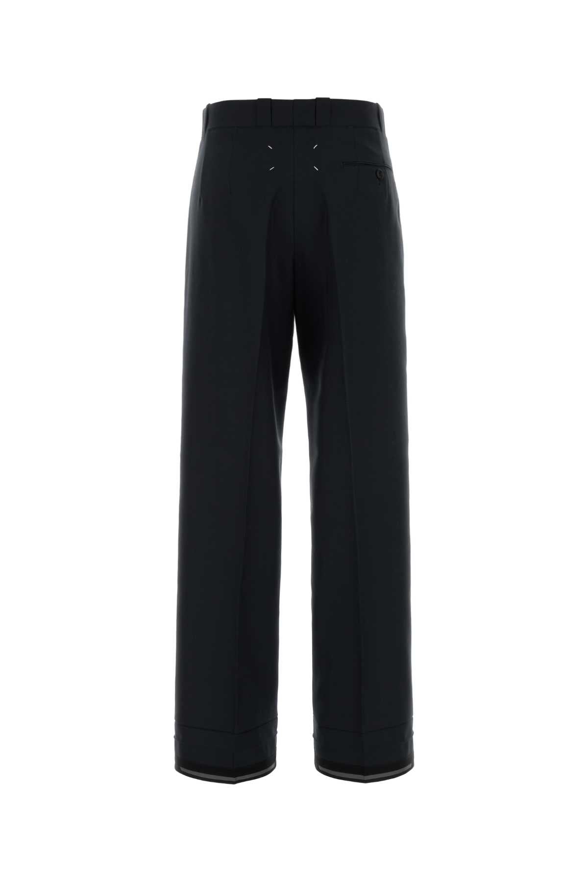 MAISON MARGIELA PANTS For Women Tessuto Primario: 50% Poliestere 50% Lana - Fodera: 100% Cupro - Fodera Tasche: 100% Cotone