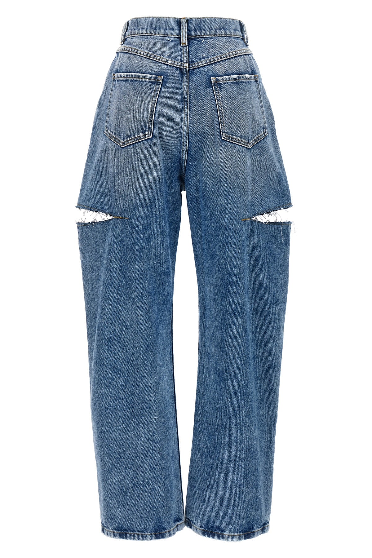 maison margiela Cut-out jeans